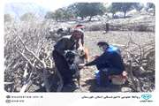 ایمن سازی دام های سبک و سنگین در برابر بیماری های شایع در مناطق زلزله زده اندیکا 
