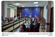 جلسه ستاد آنفلوانزای فوق حاد پرندگان استان خوزستان با حضور معاون سیاسی اجتماعی استاندار و دستگاه های اجرایی مرتبط در استانداری خوزستان برگزار گردید.