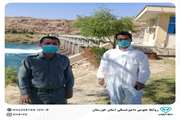گشت مشترک ادارات دامپزشکی و محیط زیست شهرستان گتوند