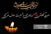 پیام تسلیت به منظور درگذشت پدر جناب آقای علیرضا میاحی