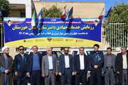 برگزاری رزمایش خدمات جهادی دامپزشکی خوزستان در مناطق صعب العبور عشایری و روستایی به مناسبت گرامیداشت دهه فجر