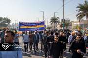 حضور پرشور کارکنان دامپزشکی استان خوزستان در راهپیمایی روز 13 آبانماه به روایت تصویر