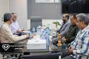 هم‌اندیشی مدیرکل دامپزشکی خوزستان با ریاست اتاق بازرگانی آبادان؛ تأکید بر تسهیل فرآیند صادرات فرآورده‌های خام دامی و شیلاتی