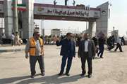 بازدید مدیر کل دامپزشکی استان خوزستان از مرز چزابه   