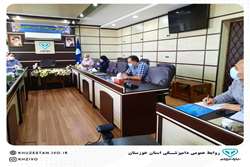 برگزاری جلسه کمیته هماهنگی دستورالعمل ماده 19 آیین‌نامه نظارت بهداشتی دامپزشکی در اداره کل دامپزشکی خوزستان