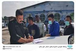 توقیف خودروی غیر مجاز حمل ماهی در خرمشهر