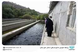 پایش و مراقبت از مزارع ماهی سردابی استان خوزستان انجام شد
