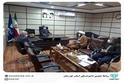 جلسه ستاد امربه معروف نهی از منکر اداره کل دامپزشکی خوزستان برگزار شد