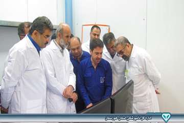 بازدید از کارخانه خوراک دام شهرستان بندر ماهشهر