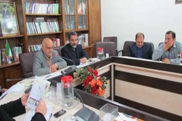 جلسه برگزار شده در استانداری