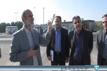 بازدید از سایتهای ضدعفونی کامیونهای حمل نهاده های دامی