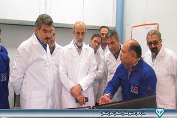 بازدید از کارخانه خوراک دام شهرستان بندر ماهشهر