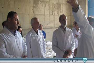 بازدید از کارخانه خوراک دام شهرستان بندر ماهشهر