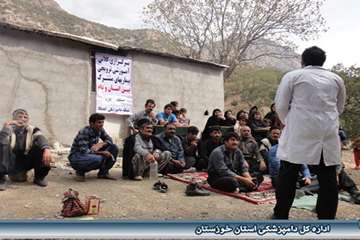 کلاس های ترویجی جهت مرغداران و آبزی پروران شهرستان اندیکا