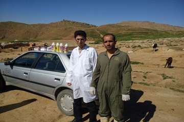 اردوی جهادی اداره دامپزشکی شهرستان گتوند