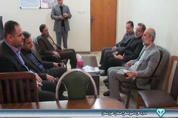 برگزاری جلسه با حضور ریاست محترم سازمان دامپزشکی کشور در شهرستان ماهشهر