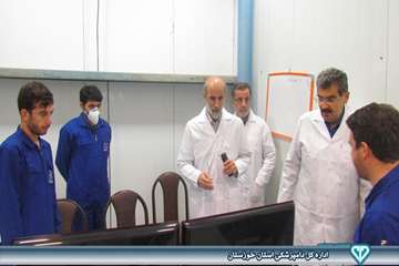 بازدید از کارخانه خوراک دام شهرستان بندر ماهشهر