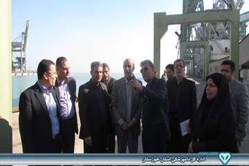 بازدید از انبارهای بند امام خمینی(ره)