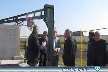 بازدید از سایتهای ضدعفونی کامیونهای حمل نهاده های دامی