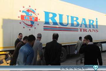 بازدید از نحوه صادرات فرآورده های خام دامی در مرز شلمچه