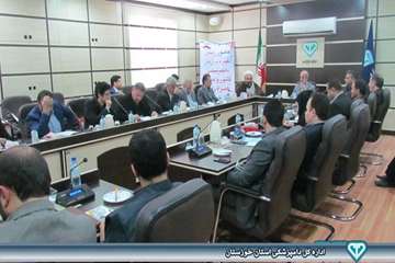 برگزاری جلسه شورای مدیران دامپزشکی خوزستان با حضور رئیس سازمان دامپزشکی کشور