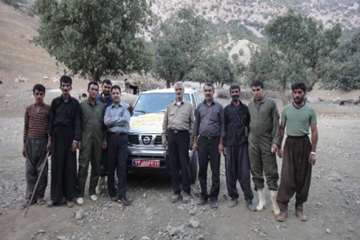 بازدید رئیس اداره بهداشت و مدیریت بیماری های دامی از مناطق عشایری شهرستان اندیکا