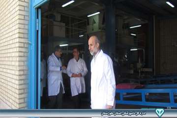 بازدید از کارخانه خوراک دام شهرستان بندر ماهشهر