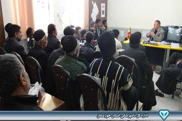 کلاس های ترویجی جهت مرغداران و آبزی پروران شهرستان اندیکا