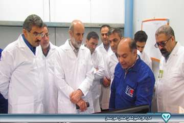 بازدید از کارخانه خوراک دام شهرستان بندر ماهشهر