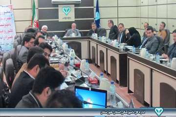 برگزاری جلسه شورای مدیران دامپزشکی خوزستان با حضور رئیس سازمان دامپزشکی کشور