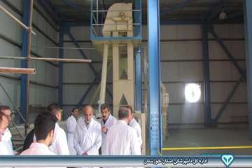 بازدید از کارخانه خوراک دام شهرستان بندر ماهشهر