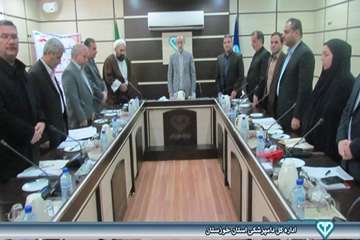 برگزاری جلسه شورای مدیران دامپزشکی خوزستان با حضور رئیس سازمان دامپزشکی کشور