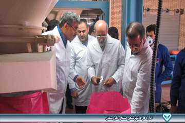 بازدید از کارخانه خوراک دام شهرستان بندر ماهشهر