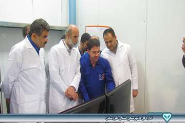 بازدید از کارخانه خوراک دام شهرستان بندر ماهشهر