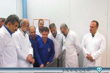 بازدید از کارخانه خوراک دام شهرستان بندر ماهشهر