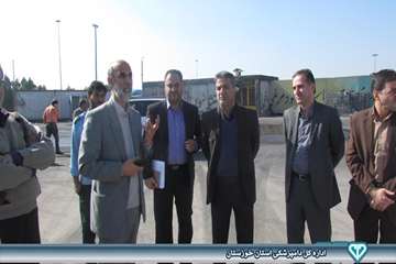 بازدید از سایتهای ضدعفونی کامیونهای حمل نهاده های دامی