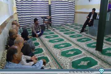 کلاس آموزشی ترویجی در روستاهای ولی و جایزان کهنه - دامپزشکی امیدیه