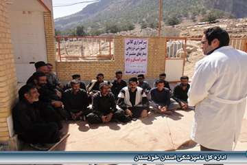 کلاس های ترویجی جهت مرغداران و آبزی پروران شهرستان اندیکا