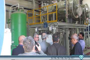 بازدید از سایتهای ضدعفونی کامیونهای حمل نهاده های دامی