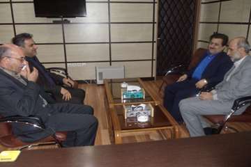 دیدار رئیس سازمان دامپزشکی کشور با رئیس سازمان جهاد کشاورزی و مدیر کل شیلات استان خوزستان