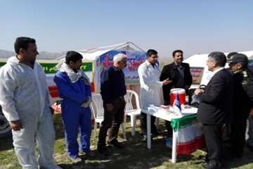 مانور 20بهمن اداره دامپزشکی شوشتر