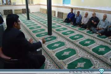 کلاس آموزشی ترویجی در روستاهای ولی و جایزان کهنه - دامپزشکی امیدیه