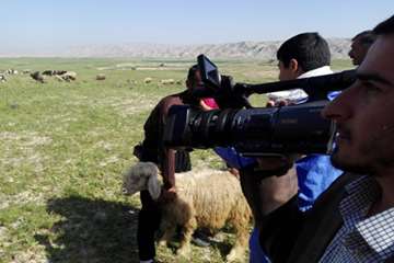 مانور 20بهمن اداره دامپزشکی شوشتر