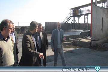 بازدید از سایتهای ضدعفونی کامیونهای حمل نهاده های دامی