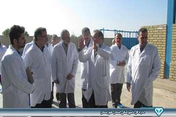 بازدید از کارخانه خوراک دام شهرستان بندر ماهشهر