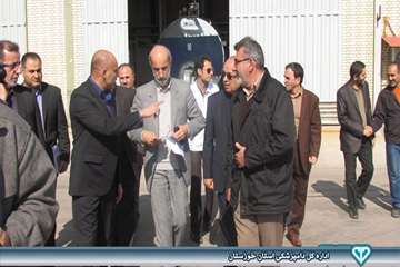 بازدید از سایتهای ضدعفونی کامیونهای حمل نهاده های دامی