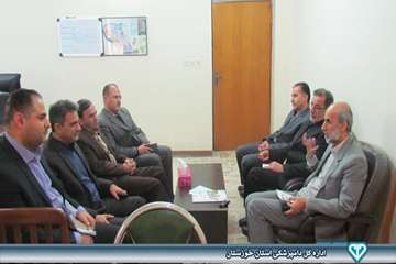 برگزاری جلسه با حضور ریاست محترم سازمان دامپزشکی کشور در شهرستان ماهشهر
