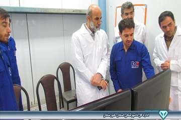 بازدید از کارخانه خوراک دام شهرستان بندر ماهشهر