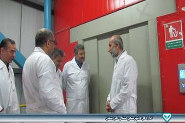 بازدید از کارخانه خوراک دام شهرستان بندر ماهشهر
