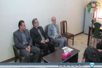 برگزاری جلسه با حضور ریاست محترم سازمان دامپزشکی کشور در شهرستان ماهشهر